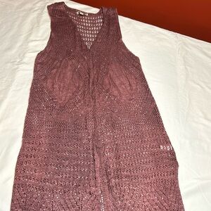 Crocheted Tunic vest